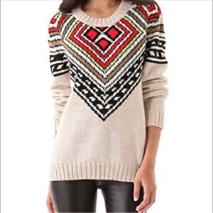 Mara Hoffman Intarsia sweater Size Small